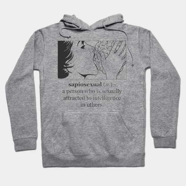 Sapiosexual Definition Hoodie by avshirtnation